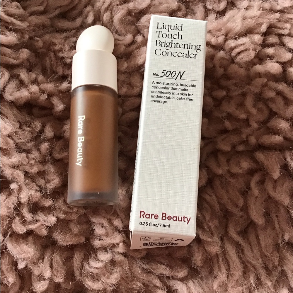 NEW Rare Beauty Liquid Touch Brightening Concealer - 500N Brown In Box